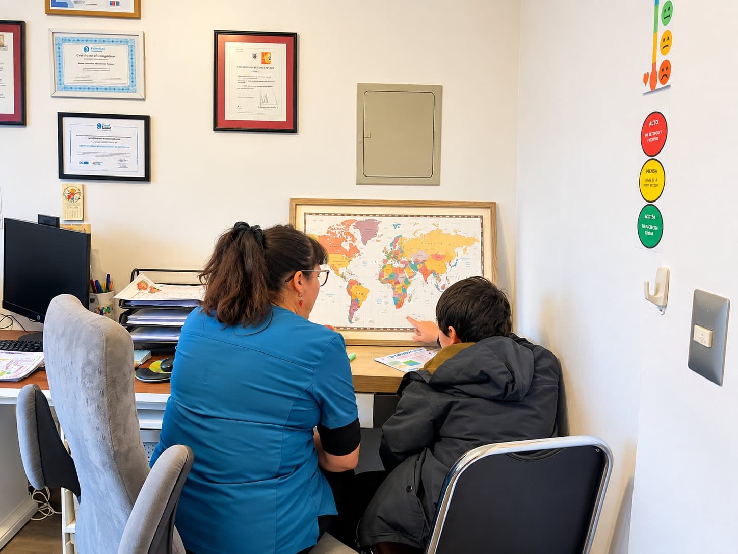 Acompañamiento al estudio en Centro Crecer